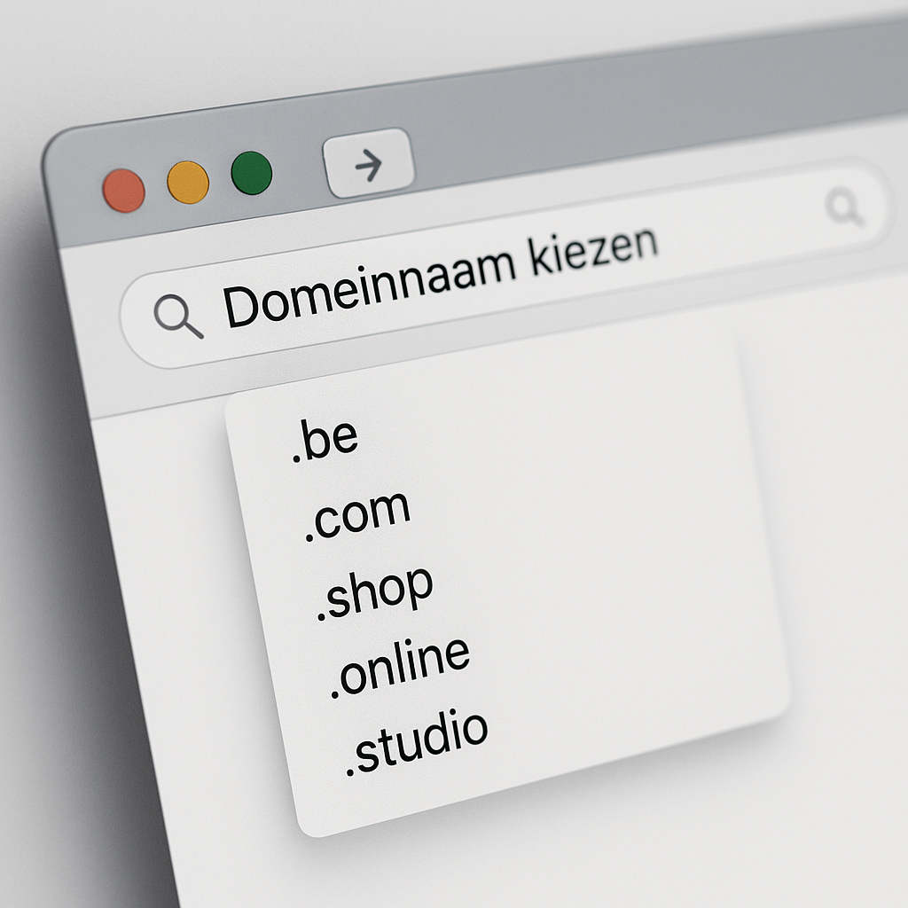 domeinnaam kiezen