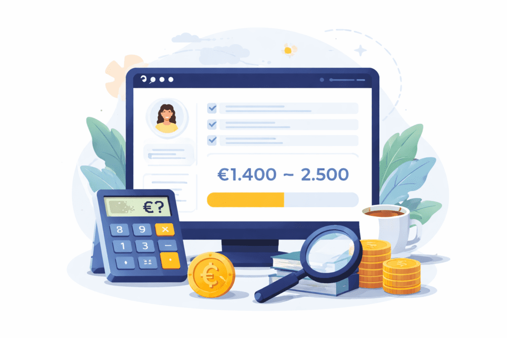 hoeveel kost een website laten maken